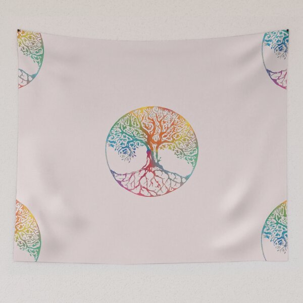 Item preview, Multi Color Tree of Life  designed and sold by Bluepress.