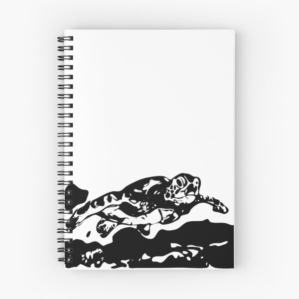 Item preview, Black and white sea turtle designed and sold by sarahpainter.