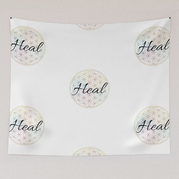 Item preview, Flower of Life Healing Symbol designed and sold by Bluepress.