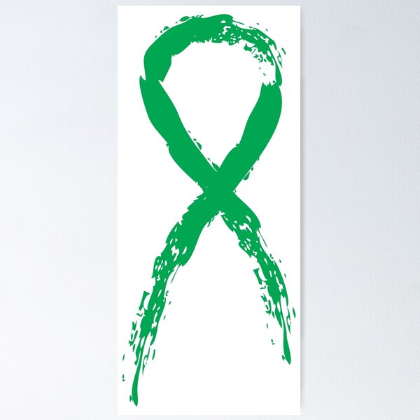 Item preview, Awareness Green Ribbon designed and sold by AnnArtshock.