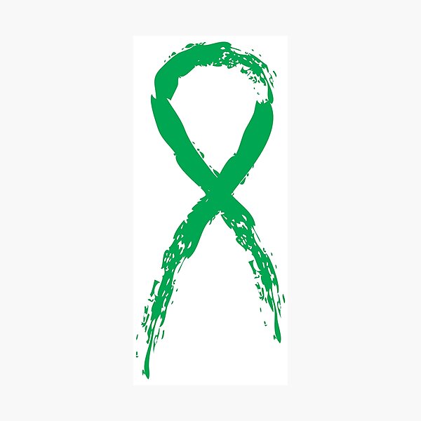 Item preview, Awareness Green Ribbon designed and sold by AnnArtshock.