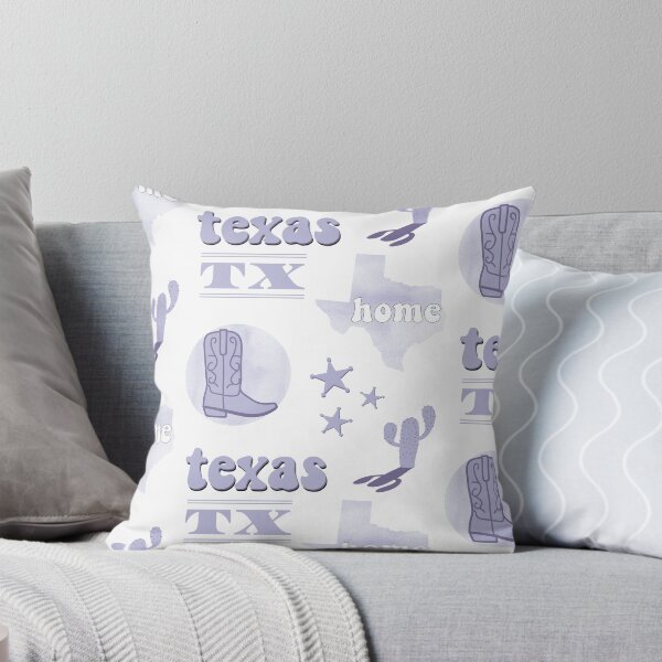 Item preview, Lilac Light Purple Watercolor Texas US State Sticker Pack designed and sold by The-Goods.