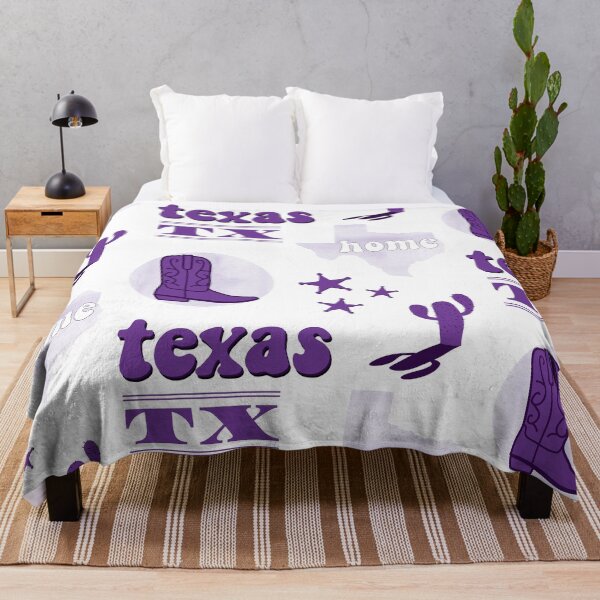 Item preview, Purple Watercolor Texas US State Sticker Pack designed and sold by The-Goods.