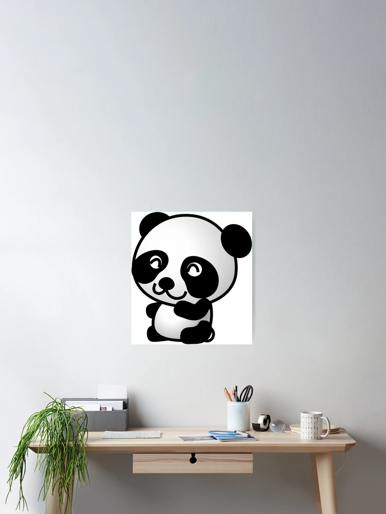Thumbnail 2 of 3, Poster, P Is For Panda designed and sold by RNF1.