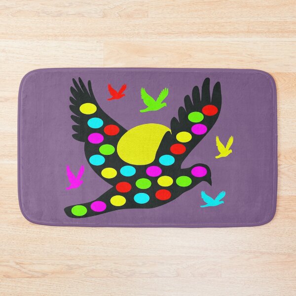 Item preview, Black bird with multicolored eggs designed and sold by Astralia.
