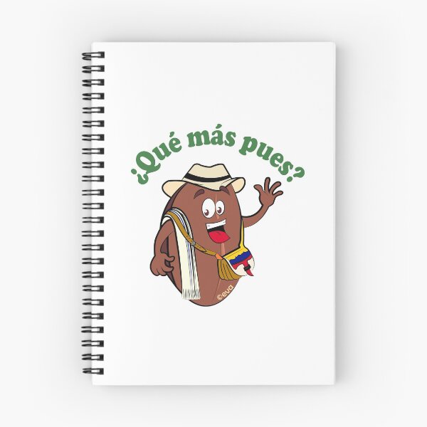 Artikelvorschau, Kaffee-Cartoon „paisa“ mit kolumbianischen Redewendungen entworfen und verkauft von EvaCartoon.
