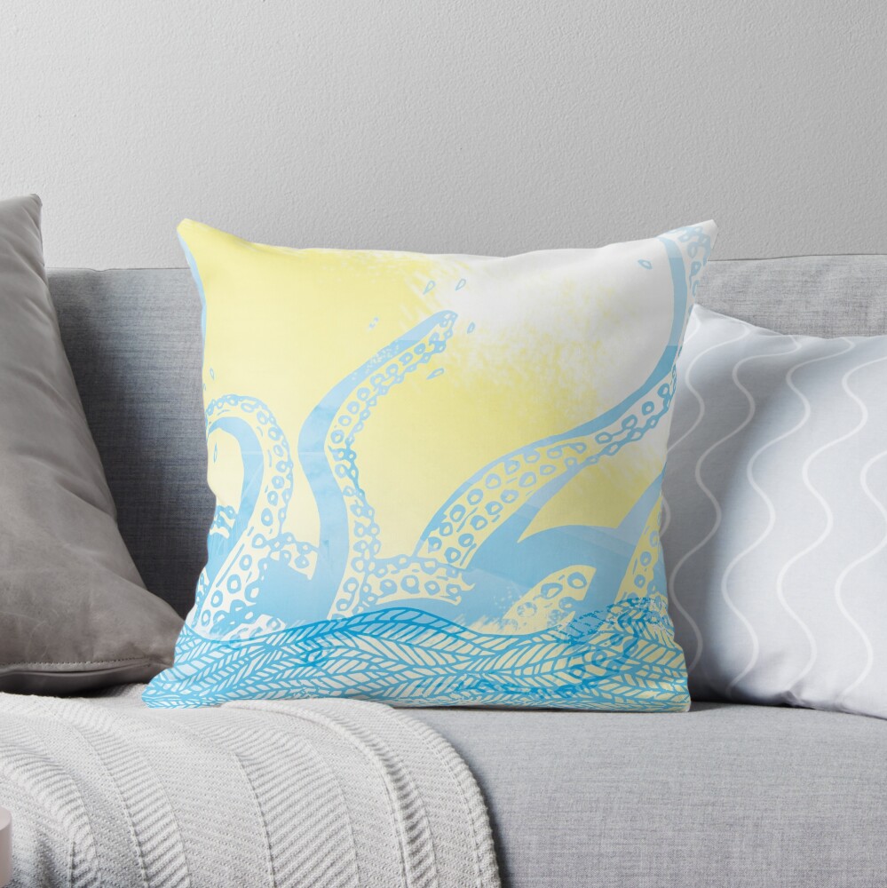 Item preview, Throw Pillow designed and sold by Graphicsbyte.