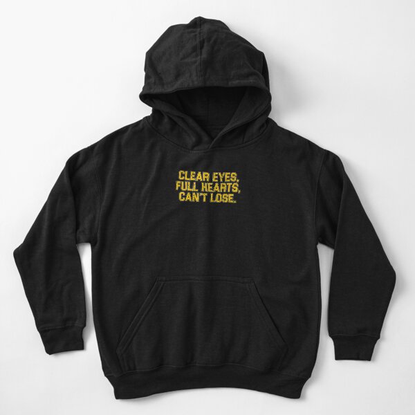 Disover Clear Eyes, Full Hearts, Can't Lose. Kid Pullover Hoodie