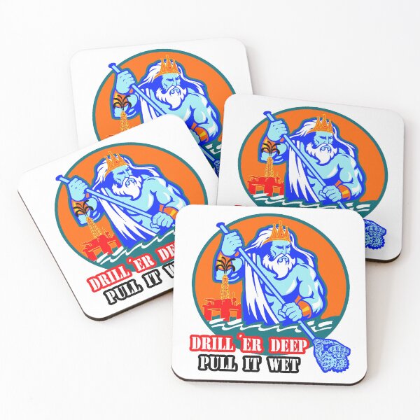 Item preview, Drill Deep, Pull It Wet; designed and sold by StickerApe.