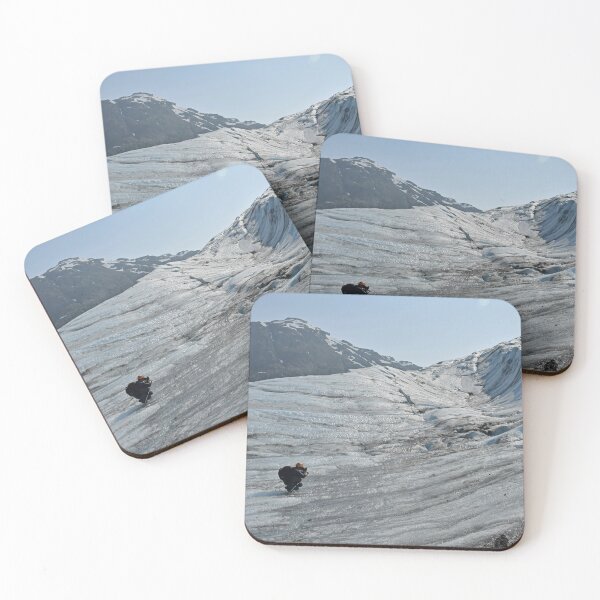 Item preview, Man Photographing Exit Glacier designed and sold by Wavicles.