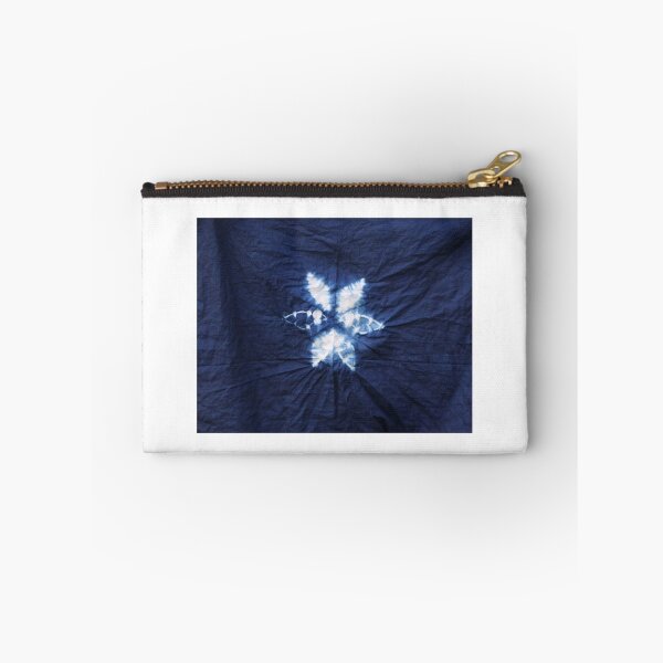 Item preview, Indigo Dyed Shibori Flower designed and sold by jenniferdyes.