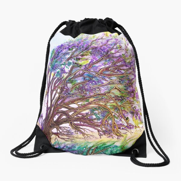 Dreaming Tree  Drawstring Bag