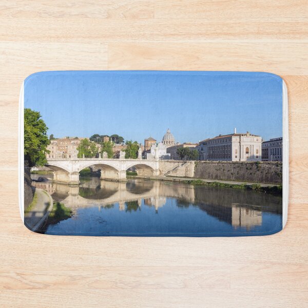 Item preview, Emanuele II bridge and St. Peter's Basilica - Rome, Italy designed and sold by Ulysse Pixel.