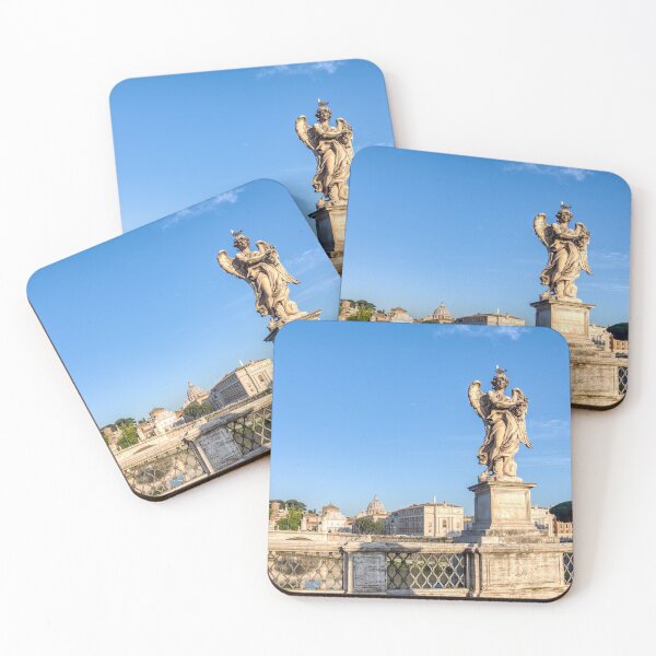 Item preview, Angel with the Crown of Thorns at the Sant'Angelo bridge - Rome, Italy designed and sold by Ulysse Pixel.