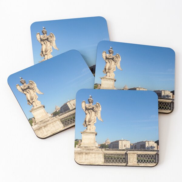 Item preview, Angel with the Crown of Thorns at the Sant'Angelo bridge - Rome, Italy designed and sold by Ulysse Pixel.