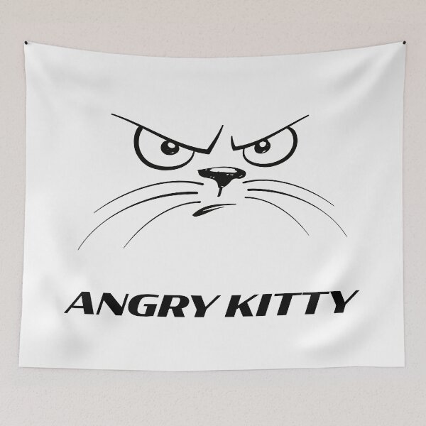 Item preview, Angry Kitty! Don't Mess With Kitty Cat! designed and sold by damanarora.