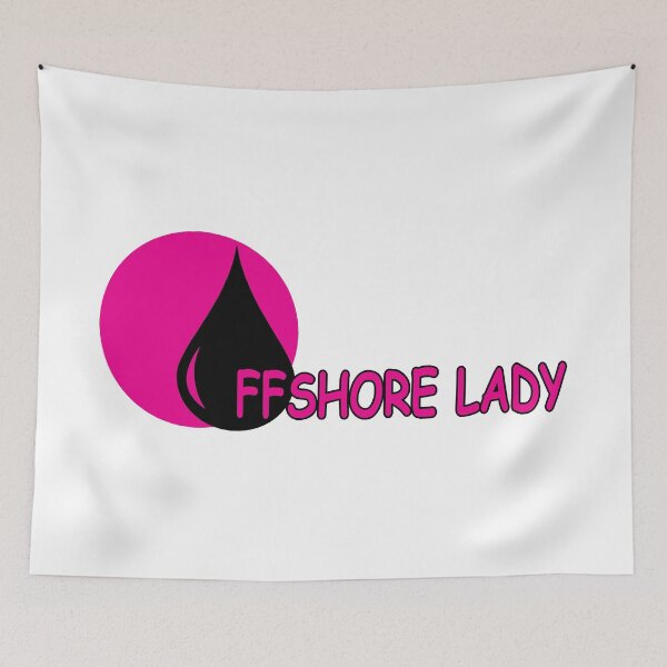 Item preview, Offshore Lady; designed and sold by StickerApe.