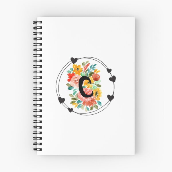 Artikelvorschau, Blumenmonogramm entworfen und verkauft von DesignsByCat.