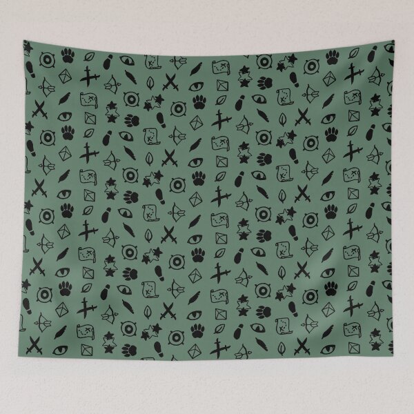 Item preview, Classic Pattern - Ranger - Stark Black designed and sold by Spatial.