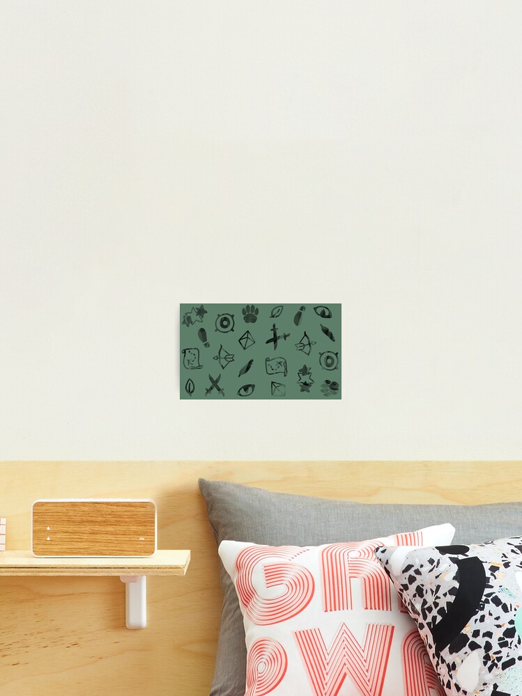 Thumbnail 2 of 3, Photographic Print, Classic Pattern - Ranger - Distressed designed and sold by Spatial.