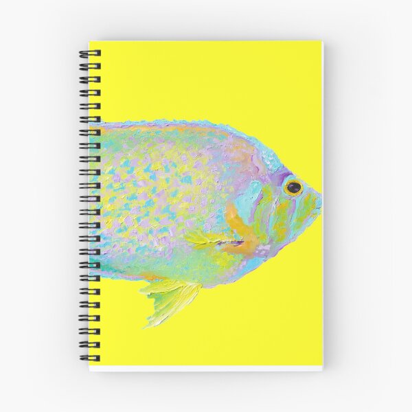 Item preview, Bright Tropical Fish painting designed and sold by MatsonArtDesign.