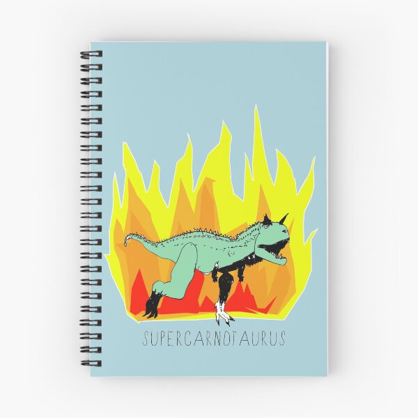Item preview, Supercarnotaurus - with black letters designed and sold by HeyK.