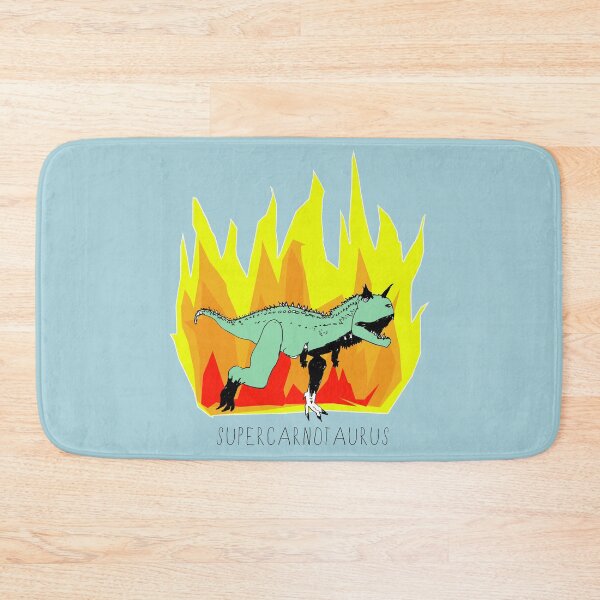 Item preview, Supercarnotaurus - with black letters designed and sold by HeyK.