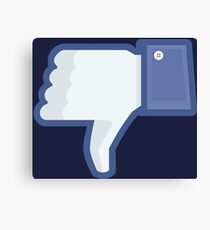DISLIKE / LIKE Canvas Print