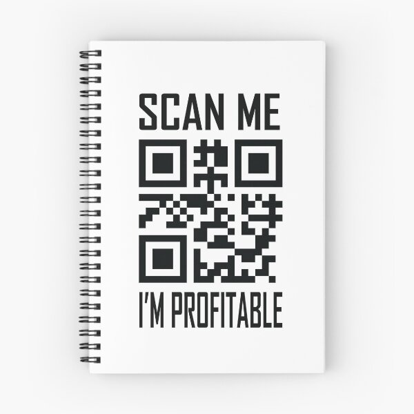Item preview, Scan me I'm profitable designed and sold by AnisosPteron.