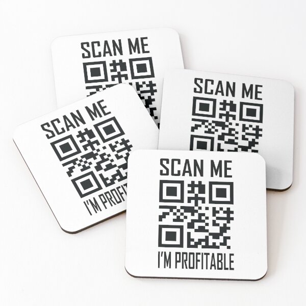 Item preview, Scan me I'm profitable designed and sold by AnisosPteron.