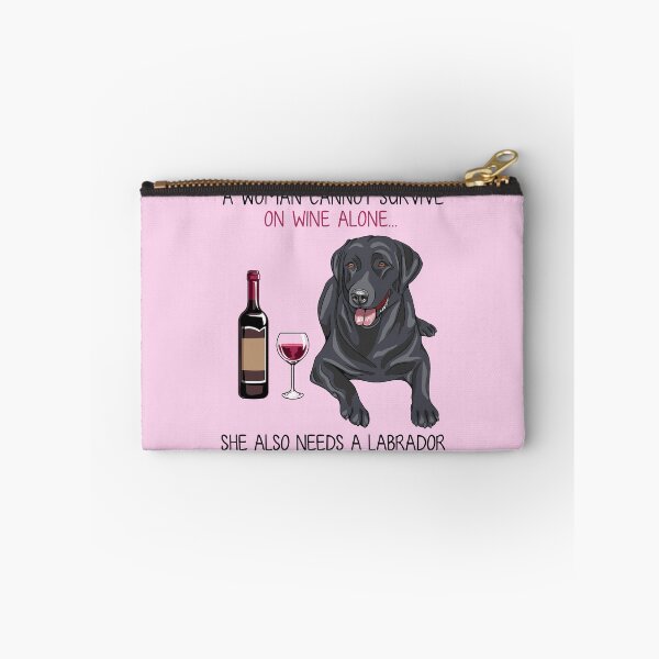 Item preview, Labrador and wine Funny dog designed and sold by TeeDoozy.
