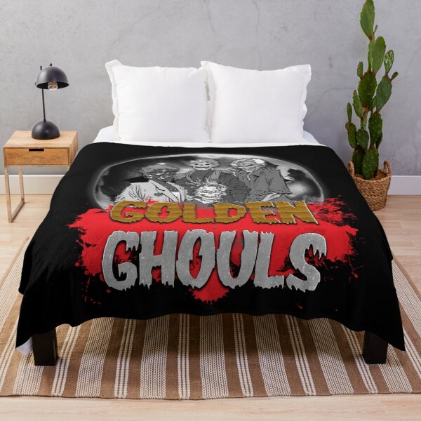 Item preview, Vintage Scary Golden Ghouls T-shirt for Halloween Lover 2019 designed and sold by SurgicalDesign.