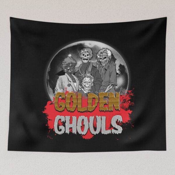 Item preview, Vintage Scary Golden Ghouls T-shirt for Halloween Lover 2019 designed and sold by SurgicalDesign.