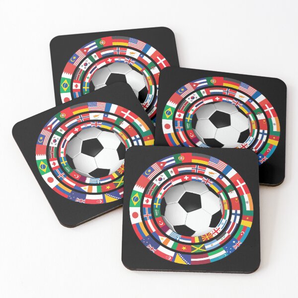 Item preview, World Flags Soccer Cup designed and sold by aqualiontees.