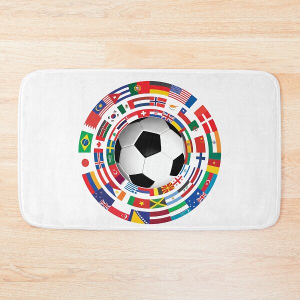 Item preview, World Flags Soccer Cup designed and sold by aqualiontees.