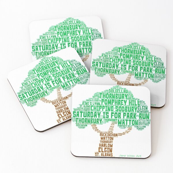Item preview, Saturday is for Park Run  designed and sold by JaneWrenArt.