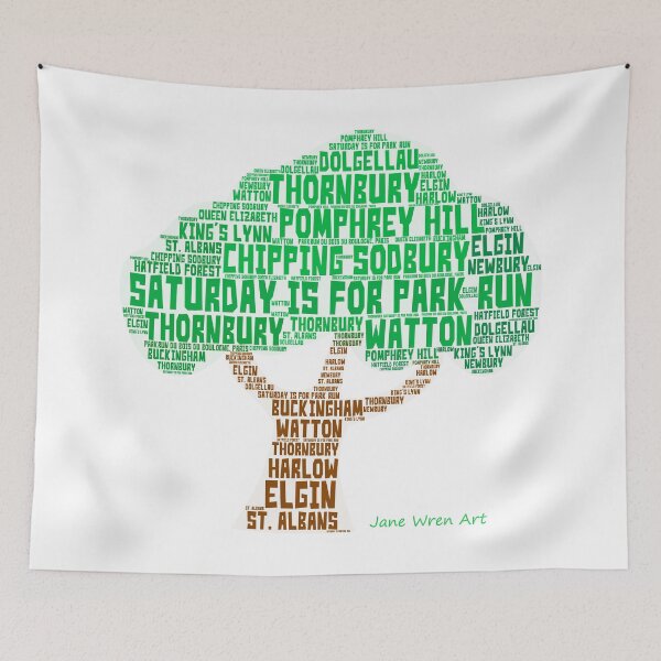 Item preview, Saturday is for Park Run  designed and sold by JaneWrenArt.