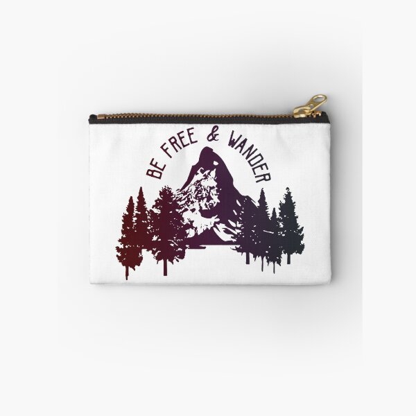 Item preview, Mountain Be Free & Wander - Camping Adventure Hiking designed and sold by FinallySnuff.