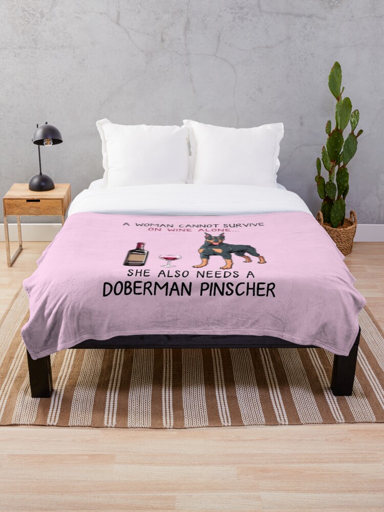 doberman blanket