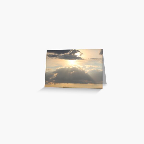 Ray of light Greeting Card