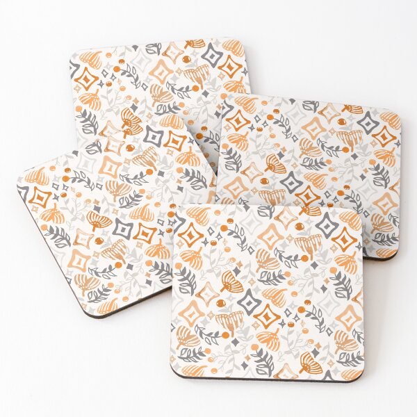 Item preview, Abstract Ginkgo & Berry Pattern  designed and sold by TigaTiga.