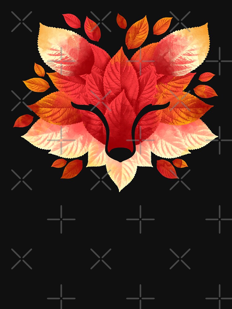 Thumbnail 5 of 5, Pullover Sweatshirt, Fox of leaves designed and sold by NemiMakeit.