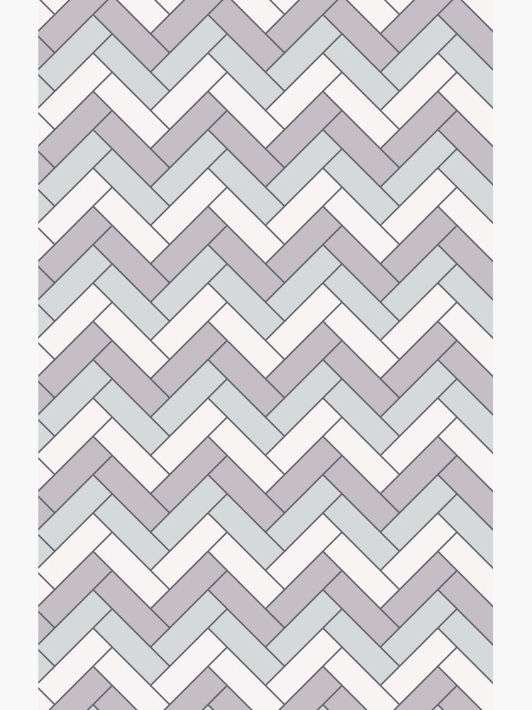 Geometric Pattern: Herringbone: Winter by redwolfoz
