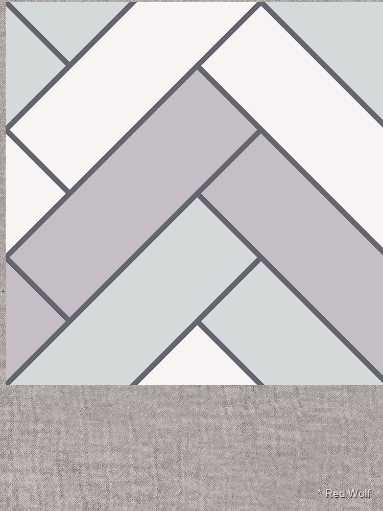 Geometric Pattern: Herringbone: Winter by redwolfoz