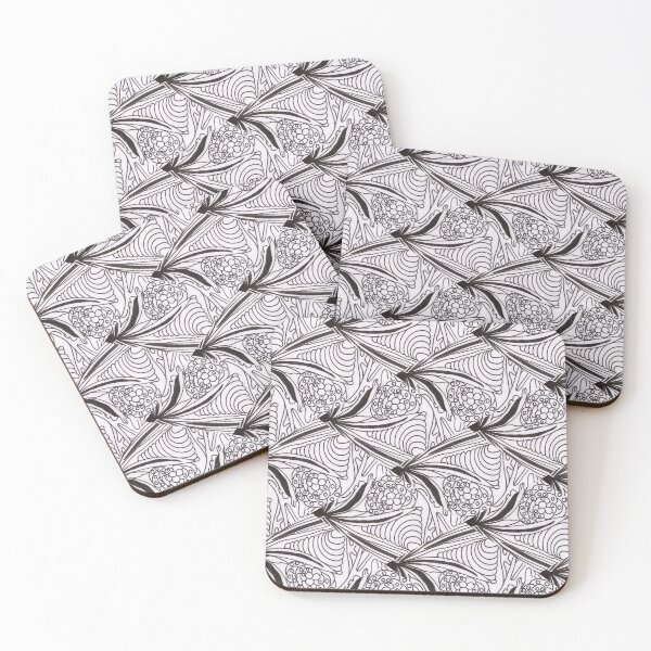 Item preview, black flies designed and sold by anata77.