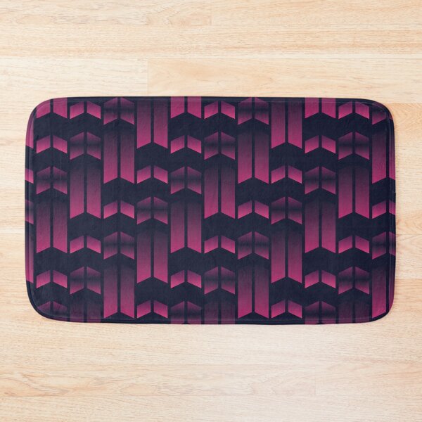 Item preview, Pink abstract parallel arrow shapes designed and sold by Marlene Wagenhofer.