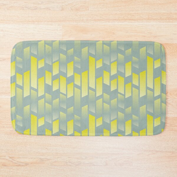 Item preview, Lemon lime abstract parallel rectangle shapes designed and sold by Marlene Wagenhofer.