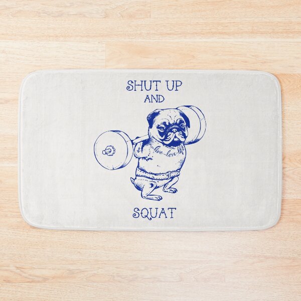 Item preview, Pug Squat designed and sold by Huebucket.