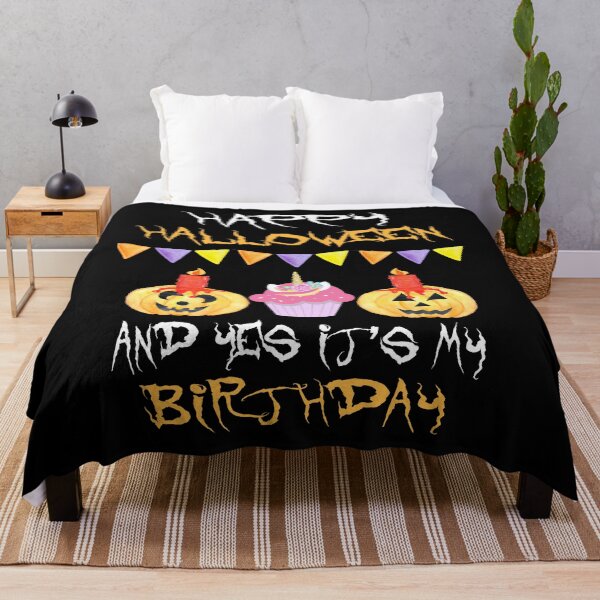 Item preview, Happy Halloween And Yes It's My Birthday cute designed and sold by marcek.