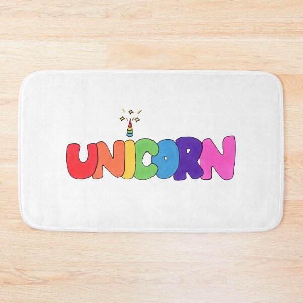 Item preview, Unicorn in rainbow colours designed and sold by Kitten2525.